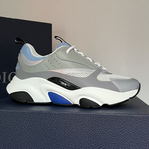 Dior adult B22 casual sports shoes blue