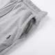 Men's casual Cotton embroidered small label classic loose pants 1856