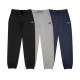 Men's casual embroidered small label classic loose pants 3007