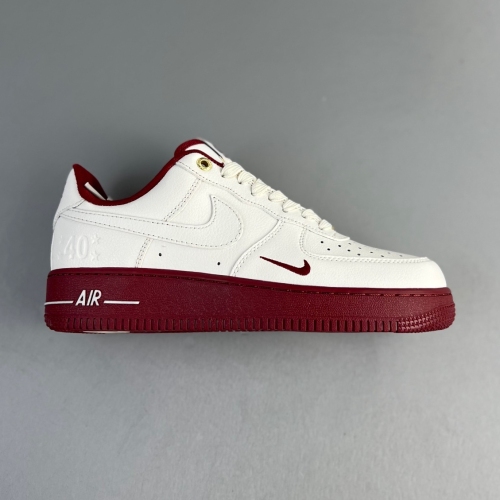 Air Force 1 Low '07 SE 40th Anniversary Edition Sail Team Red (Women's)  DQ7582-101