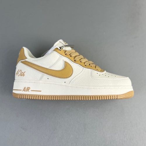 Air Force 1 Low white golden