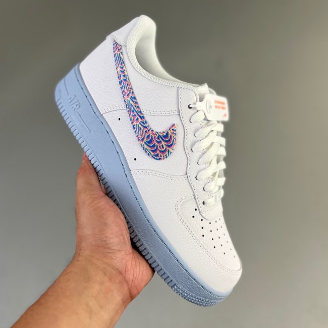 Air Force 1 Low White Hydrogen Blue