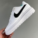 Air Force 1 Low Luxe white black