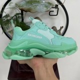 Triple S Clear Sole shoes White