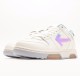 original Out Of Office OOO Low Tops White Iridescent Blue