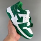 Out Of Office OOO Low Tops White green