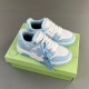 OOO Low Out Of Office Calf Leather White Light Blue