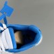 Out Of Office OOO Low Tops White Blue (FW22)