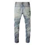 Men's Casual Stretch body Jeans Blue 6561