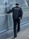 Men's autumn winter casual embroidery Long sleeve Jacket black 137866