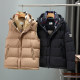 Men's winter thickened Print warm Down jacket black 8839