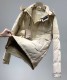 Men's winter embroidery thickened warm Down jacket apricot 99840