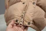 Men's winter thickened Print warm Down jacket brown 8839