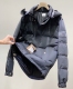 Men's winter embroidery thickened warm Down jacket black 99840