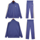 Men's autumn winter casual Print Long sleeve Jacket purple 6028