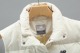 Men's winter thickened warm embroidery Down vest white