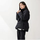 women's winter thickened warm Down jacket black NB202