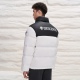 unisex winter thickened warm down jacket white C-2