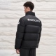 unisex winter thickened warm down jacket black C-2