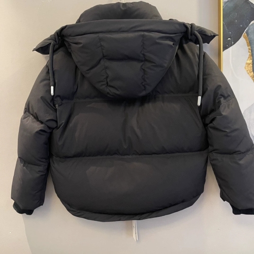 unisex winter thickened warm Down jacket black 957