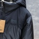 unisex winter thickened warm two-sided Down jacket black 8108