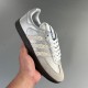 Samba White Silver Board shoes