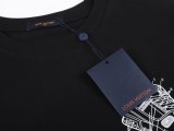 Shoe pattern 23SS adult 100% Cotton casual Print short sleeved Crewneck t shirt Tees Clothing oversized black