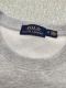Men's casual 100% cotton Alphabet Print High Quality Long sleeve Pullover Tops Casual Round Neck Sweatshirt grey 3050