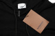 Men's casual Cotton Alphabet Print high quality Long sleeve hoodie Black K715