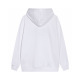 Men's casual Cotton Alphabet Print high quality Long sleeve hoodie white K715