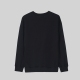 Men's casual Print Long sleeve Sweatshirt black C565
