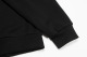 Men's casual Cotton Alphabet Print high quality Long sleeve hoodie Black K713