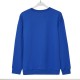 Men's casual Print Long sleeve Sweatshirt blue C21