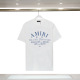 23SS adult Cotton casual Alphabet Print short sleeved Crewneck t shirt Tees Clothing oversized white 8252