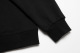 Men's casual Cotton Alphabet Print high quality Long sleeve hoodie Black K715
