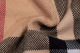 unisex casual classics Cotton Plaid jacquard Long sleeve Retro round neck sweater brown K734