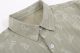 Men's casual Allover print Long sleeve shirt light green v226