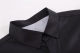Men's casual Allover print Long sleeve shirt black V227