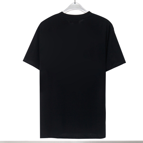 23SS adult Cotton casual short sleeved Crewneck t shirt Black 8238