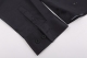 Men's casual Allover print Long sleeve shirt black V227