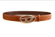 women's Genuine Leather 38mm slide buckle Belt 105-125cm 4616