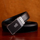 Men's Genuine Leather 35mm automatic buckle Belt 120cm 5326