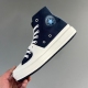 All Star Construct High top canvas shoes blue