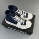 All Star Construct High top canvas shoes blue