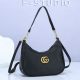 Women's Fashion Retro Simple Crescent Bag Handbag 516