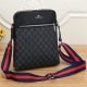 Men's Gucci Printed Retro Business Shoulder Bag Crossbody Bag 2616