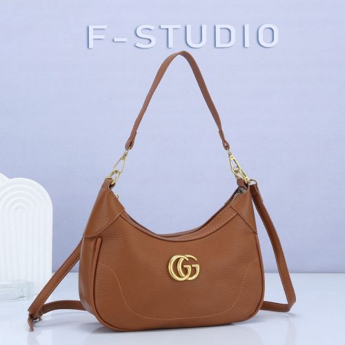 Women's Fashion Retro Simple Crescent Bag Handbag 516