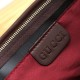 Women's Minimalist Printed Leather Webbing Retro Single Shoulder Crossbody Handbag S075