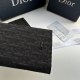 Men's Double Fold Full Print Light Luxury Retro Embroidery Card Bag Wallet black 511