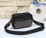 Men's Retro Printed Simple Crossbody Shoulder Bag 8013